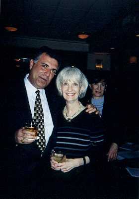 Dr. Jbeily with Beth Ann Bryan