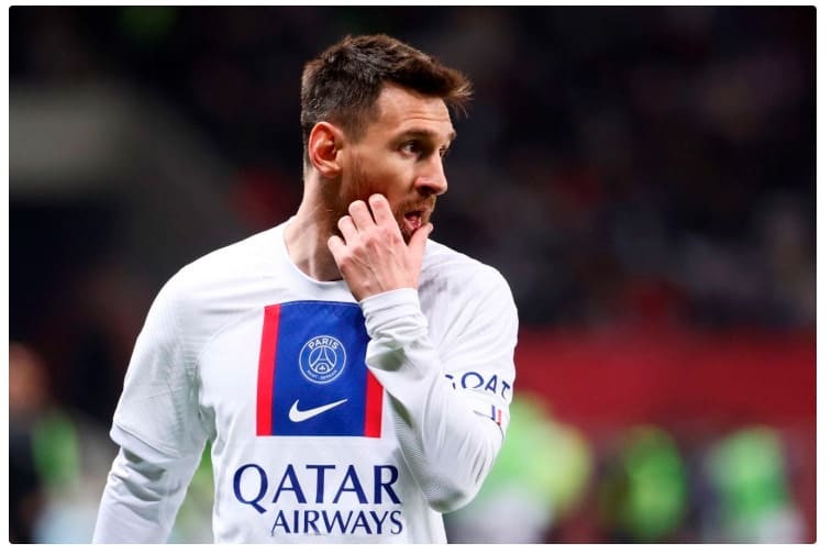 O PSG suspendeu Messi por duas semanas. Tudo por causa de uma viagem
                                de negócios à Arábia Saudita